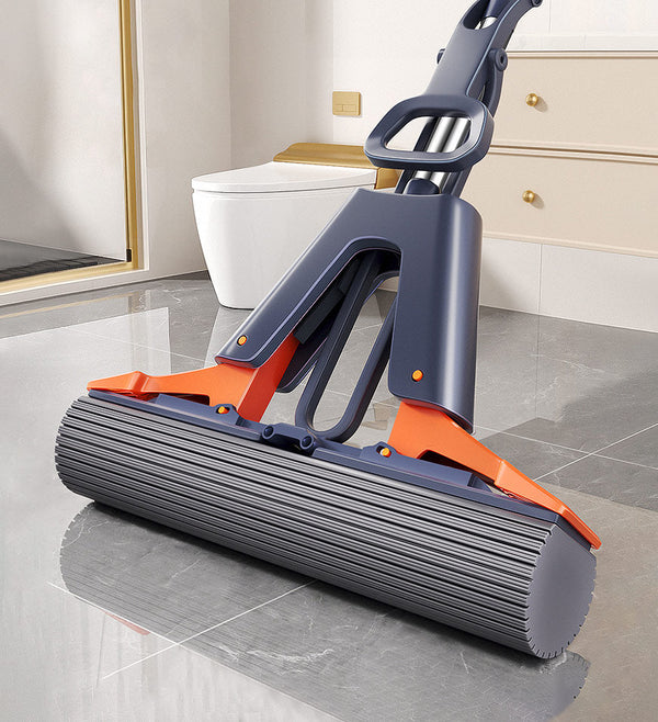 Joybos® Upgraded Wing Self Squeeze Spong Mop With 2 Refills Z176