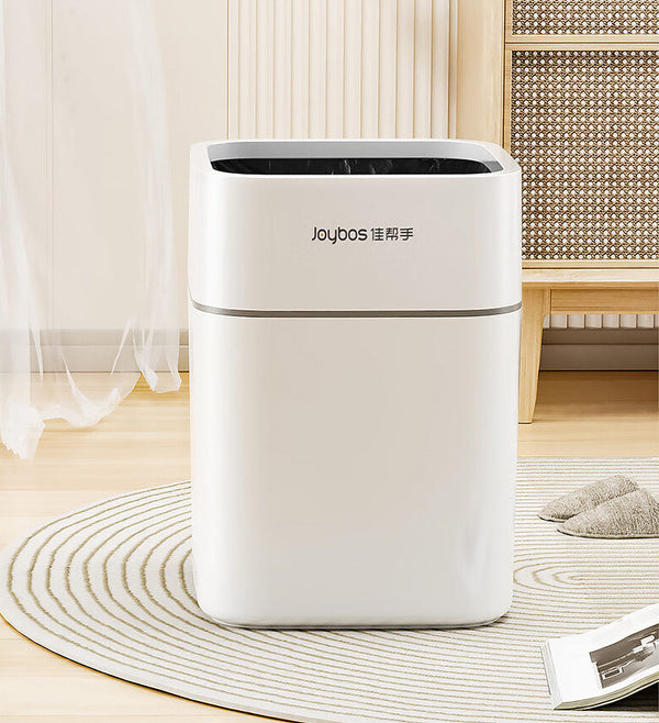 Joybos® 3.4Gal Open Top White Square Trash Can Z127