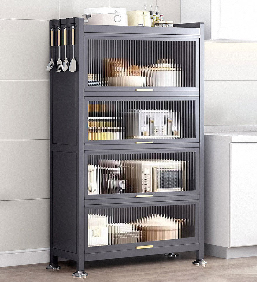 Joybos® 5-Tier Heavy Duty Metal Multifunctional Kitchen Cabinet Storag ...